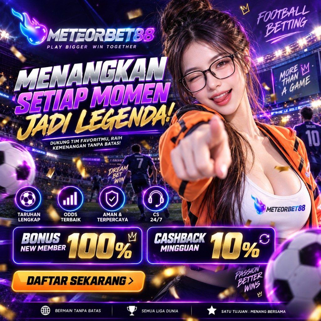 METEORBET88 Mix Parlay Deposit 5000